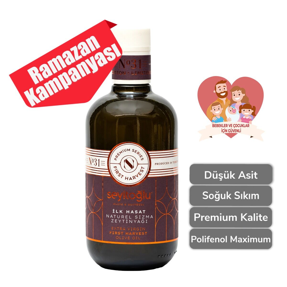 İlk Hasat Natural Sızma Bebekler ve Çocuklar  500ml