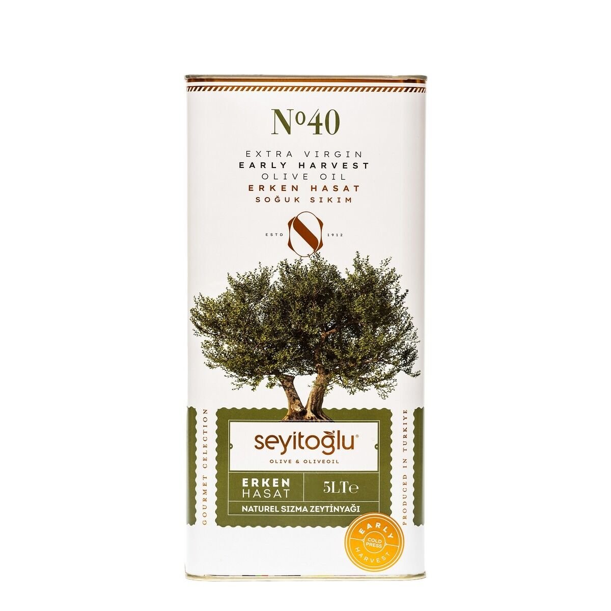 Erken Hasat Premium Soğuk Sıkım Natural Sızma                                                  5 lt