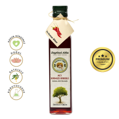 Çeşnili Sızma Zeytinyağı - Acı Kırmızı Biberli  250 ml