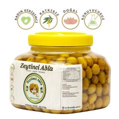 Organik Kırma Yeşil Zeytin  1200 gr