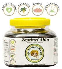 Organik(Yeni Sezon)  Çevirme Siyah Zeytin  1200 gr