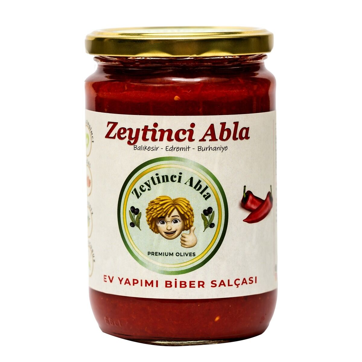 Biber Salçası Ev Yapımı - Doğal & Katkısız   660  ml