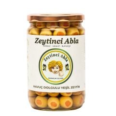 Havuç Dolgulu Zeytin - Doğal & Katkısız   660 gr