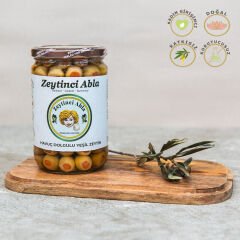 Havuç Dolgulu Zeytin - Doğal & Katkısız   660 gr
