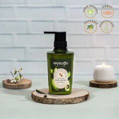 Avakado - Saf Zeytinyağlı Sıvı Sabun -  Bebekler ve Çocuklar için güvenli  400ml