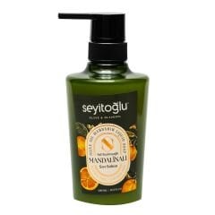 Mandalina - Saf Zeytinyağlı Sıvı Sabun -  Bebekler ve Çocuklar için güvenli  400ml