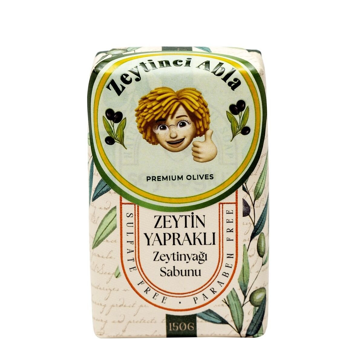 El&vücut sabunu - Zeytin Yapraklı - Saf Zeytinyağlı&Doğal-Bebekler-Çocuklar 150 gr