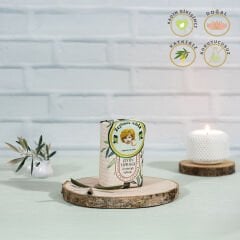 El&vücut sabunu - Zeytin Yapraklı - Saf Zeytinyağlı&Doğal-Bebekler-Çocuklar 150 gr