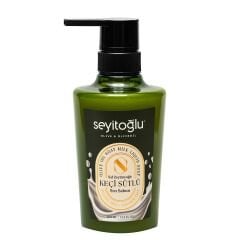 Keçi Sütü - Saf Zeytinyağlı Sıvı Sabun -  Bebekler ve Çocuklar için güvenli  400ml