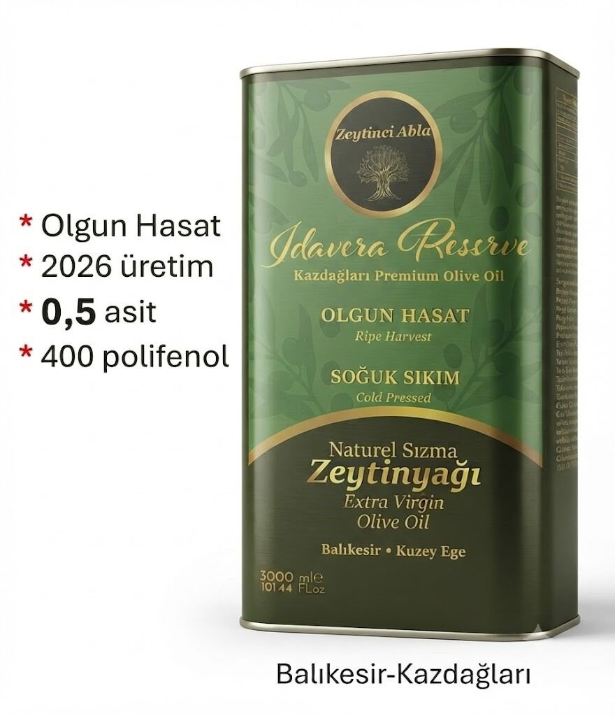 Olgun Hasat 2026 Premium Natural Sızma Soğuk Sıkım  3 lt