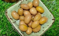 Kırma Yeşil Zeytin Edremit  1 kg - Katkısız &Doğal