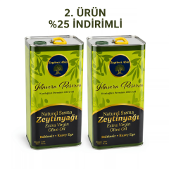 Natural Sızma Soğuk Sıkım Zeytinyağı 5 lt * 2 adet
